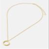 A Charmed Impression Father and Daughter Gift - The Love Between Last Forever - Hammered Linked Infinity Ring Necklace Silver view 4