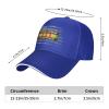 Vietnam Veteran U.S. Air Force Hat Baseball Cap Duck Tongue Cap Adult Sandwich Hat Blue view 3
