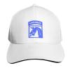 18th Airborne Corps Hat Baseball Cap Duck Tongue Cap Adult Sandwich Hat White view 2