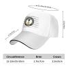 Army Combat Wounded Veteran Purple Heart Medal Hat Baseball Cap Duck Tongue Cap Adult Sandwich Hat White view 3