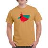 North Carolina State Bird - Cardinal State Pride T Shirt - Large - Old Gold view 4