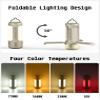 4 in 1 Rechargeable Camping Lantern with Bluetooth Speaker, 10000mAh, Portable LED Flashlight, Folding Lanterns, IP54 Waterproof, 4 Mode Stepless dimming, Power Outage Lantern for Home view 2