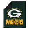 FOCO NFL Exclusive Wearable Outdoor Wordmark Big Logo Blanket, 50 x 60, Green Bay Packers view 2