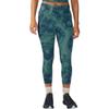 Mountain Hardwear Yuba Trail Crop Blue Pine Spore Dye Print MD R view 1