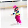 BESPORTBLE 4pairs Elastic Rhinestone Gloves for Girls Performance Skating Dance Accessories Comfortable Breathable Design for Ice Skating Shows Competitions view 2