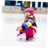 BESPORTBLE 4pairs Elastic Rhinestone Gloves for Girls Performance Skating Dance Accessories Comfortable Breathable Design for Ice Skating Shows Competitions view 4