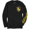 Harry Potter Hufflepuff House Long Sleeve Adult T-Shirt(3XL, Black) view 1