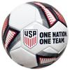 Icon Sports U.S. Soccer Ball Size 4, Licensed US Soccer Ball #4 (White) view 2
