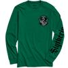 Harry Potter Slytherin House Long Sleeve Adult T-Shirt(XXL, Green) view 1