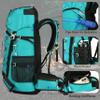 YFREAL 60L Travel Hiking Camping Backpack with Rain Cover, Backpack Water Resistant,Climbing Backpack for Men Women view 3