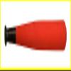 Adjustable Foam Bat Red & Black view 1
