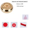 MTSYXYM Hot Hands Hand Warmers,Portable Hand Warmer,Reusable Hand Warmer,Pocket Hand Warmer,Thoughtful Gift,Double Layer Cover,Carefully Crafted,Thick Copper Handle,Folding Funnel. (Size : 18cm) view 2