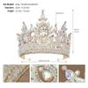 Large Crown for Women - 5" Tall Rhinestone Crystal Crown for Pageant, Quinceanera, Wedding, Birthday - Alloy Tiara in Multiple Colors (AB Silver) view 4