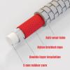 10 FT Long Jump Rope for Kids Adults,Double Dutch Jump Rope,Adjustable Skipping Ropes with High-strength Nylon Braided Rope Core,360Rotation Not Entangled,Long Enough for 1-2 Jumpers. view 4