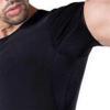 Men's Sauna Jacket - Heat Trapping Sweat Compression Top - Sauna Long Sleeve Shirt Sauna Suits (Color : Men, Size : Small) view 3