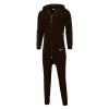 ZYXTIM Onesie Men's Hooded Jumpsuit Zip Up One Piece Pajamas Playsuit Jogger Sweatsuit Overall Romper view 3