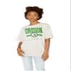 Oregon Ducks Game Day Get Goin' Oversized Short Sleeve Crew Neck Graphic Tee (US, Alpha, Medium, Regular, Regular, Ivory) view 1