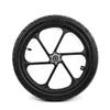 16 Inch Bike Trailer Wheel Black Alloy Hub 10mm Bearing Diameter 16x1.75 Pneumatic Tire Disc Mount For Scooter Bicycle (Rim with Tire) view 3