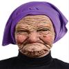 NineFit Basics Granny Latex Mask Purple view 1