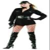 Federal Agent Costume - Size Adult Medium 6-8 Multicoloured view 1