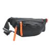 Crossbody Fanny Pack for Women Men,Solid Nylon Large Waist Bag Hip Bum Bag with Adjustable Strap for Outdoors Workout Traveling Casual Running Hiking Cycling view 2