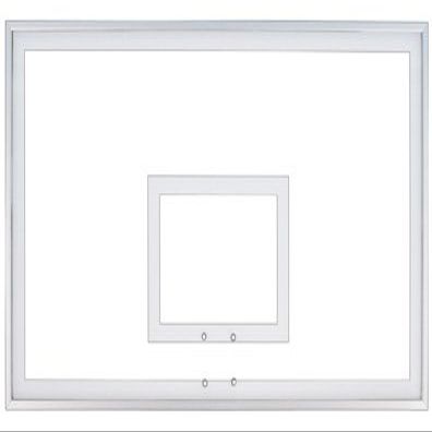 FT222 Acrylic 42 x 72 in. Framed Acrylic Backboard Black