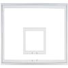 FT222 Acrylic 42 x 72 in. Framed Acrylic Backboard Black view 1