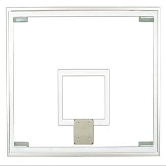 FT236 Tempered Glass 48 X 72 in. Official Glass Backboard Kelly Green