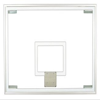 FT236 Tempered Glass 48 X 72 in. Official Glass Backboard Kelly Green