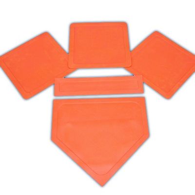 Throw Down Bases-5 Piece - Orange