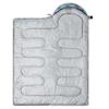 Sleeping Bags for Adults and Kids Backpacking Camping Sleeping Bags for Girls and Boys Lightweight Waterproof Cold/Warm Sleeping Bag for All Season (Blud and White Check, Single -31.5x90.5) view 2