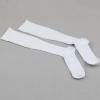 Adult Soccer Over-The-Calf Socks Unisex Cotton Wicking Cushion Crew Socks Wicking Compression Boot Socks (White, S) view 2