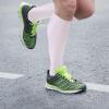 Adult Soccer Over-The-Calf Socks Unisex Cotton Wicking Cushion Crew Socks Wicking Compression Boot Socks (White, S) view 4