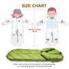 AZITREK T40 Toddler Sleeping Bags Boys Girls | Ages 2-4 | Puffy Kids Sleeping Bag Camping Outdoor |up to 46 in| Lightweight Compact Comfort for Indoor Sleepover | Machine Washable (Garnish Green) view 4
