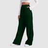 Baggy Sweatpants for Women Elastic High Waisted Wide Leg Sweatpants Cozy Fleece Boyfriend Casual Yoga Pants with Pockets view 2