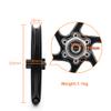 16 Inch Bike Trailer Wheel Black Alloy Hub 10mm Bearing Diameter 16x1.75 Pneumatic Tire Disc Mount For Scooter Bicycle (Rim only) view 2