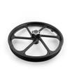 16 Inch Bike Trailer Wheel Black Alloy Hub 10mm Bearing Diameter 16x1.75 Pneumatic Tire Disc Mount For Scooter Bicycle (Rim only) view 4