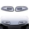 Orle Oko LED Head Light Kit For EZGO RXV 2008-UP Gas or Electric Golf Cart Models Front Replace 12V headlights Light Kit Assembly For EZGO RXV view 1