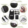 Fhmidic Bear Protection Travel Carrier Bag Case, 10L Waterproof Bear Bag Kit with 10m Ropes, Carabiner, Shoulder Strap, Black, Unisex view 2