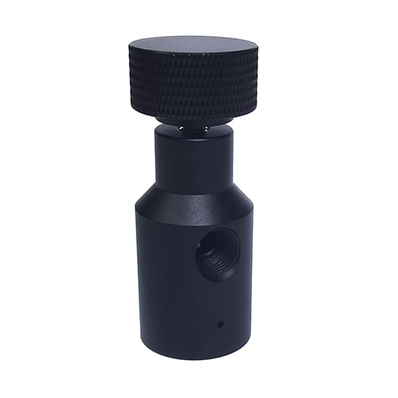 Aopkeo Universal Fill Adapter of Paintball Marker Remote Hose High Pressure UFA CO2 Tank On/Off ASA G1/2 (1 Hole 1/8NPT)