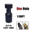 Aopkeo Universal Fill Adapter of Paintball Marker Remote Hose High Pressure UFA CO2 Tank On/Off ASA G1/2 (1 Hole 1/8NPT) view 2