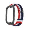 BAEFAD Wristband Compatible with Xiaomi Mi Band 8 Active, Vintage Canvas Sport Strap Fashion Adjustable Stripe Style Wrist Band Compatible with Xiaomi Mi Band 8 Active view 1