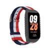 BAEFAD Wristband Compatible with Xiaomi Mi Band 8 Active, Vintage Canvas Sport Strap Fashion Adjustable Stripe Style Wrist Band Compatible with Xiaomi Mi Band 8 Active view 2