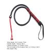 BASKANIA Riding Whip,Faux Leather Whip for Horse Handmade Whip Horse Crop Equestrian Sports Horse Whip Crops Weave Red Rope Chain view 2