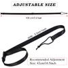 Sozize Snowboard Leash - 41 Inch Adjustable Snowboard Leash Bindings Straps for Men & Women (2 Pcs, Black) view 2