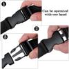 Sozize Snowboard Leash - 41 Inch Adjustable Snowboard Leash Bindings Straps for Men & Women (2 Pcs, Black) view 4
