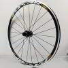 ZECHAO Off Road Bike Front and Rear Wheels,for 700C*25-45c Tire Quick Release Ring Brake C Brake V Brake Front 20 Rear 24 Holes Spokes Wheelset (Color : Black hub, Size : 700c) view 4