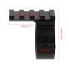 ToopMount 34 mm Scope Rings Adaptor with 4 Slots Picatinny Rail, 34mm Scope Mounted Picatinny Adapter, Tactical Light Barrel Clamp Mounts for Scope Flashlight, Picatinny Ring Mount for Red Dot Sights view 2