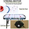 Air Hockey Table Upgrade HLC Foldable 4ft Multi Powered Hockey Game Table with Air Hockey, Shuffleboard,Bowling,48 inch Indoor Electric Hockey Table Powerful 12V Motor view 3