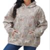 Eutten Womens Camo Hoodies Maple Leaf Print Oversized Sweatshirt Pullover Sweatshirts Long Sleeve with Pocket Fall Outfits view 1